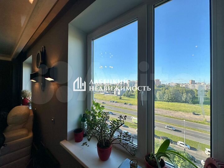 3-к. квартира, 89,5 м², 9/16 эт.