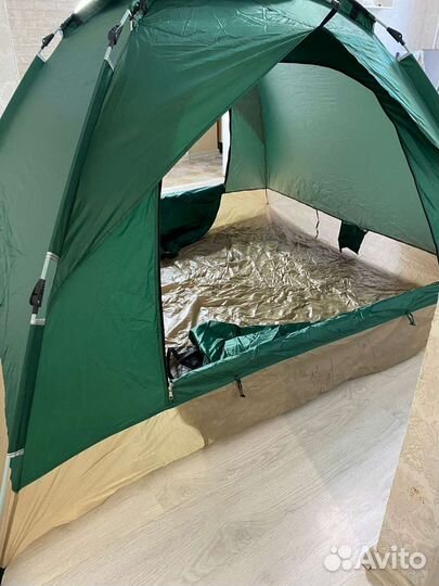 Палатка зонт с защитой от дождя 4 местная