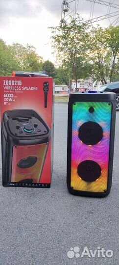 Большая блютуз колонка ZQS-8215