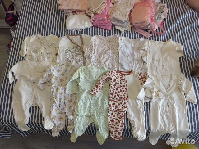 Детские вещи для девочки от 0 до года