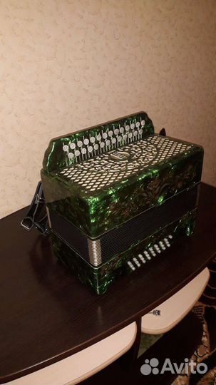 Гармонь Тульская 27на25 в соль мажор