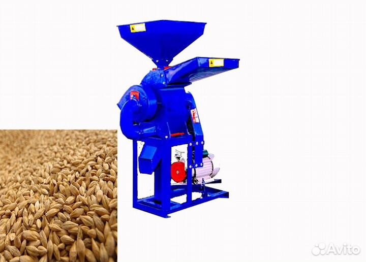 Зернодробилка кормоизмельчитель Bizon-188vbn серии