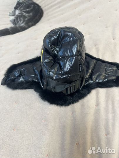 Шапка ушанка натуральный мех