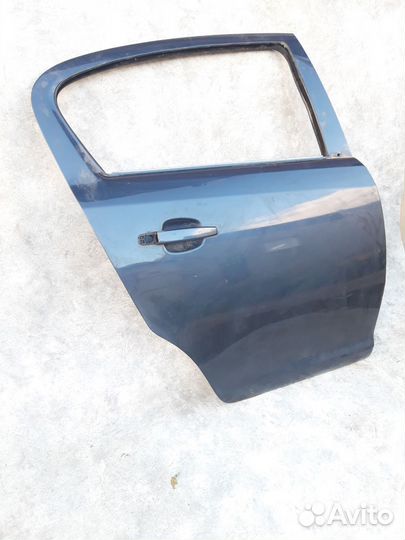 Дверь задняя левая Опель Корса D