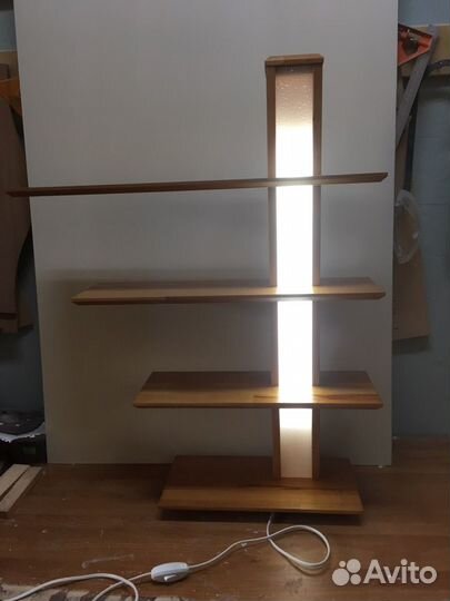 Навесная светодиодная полка