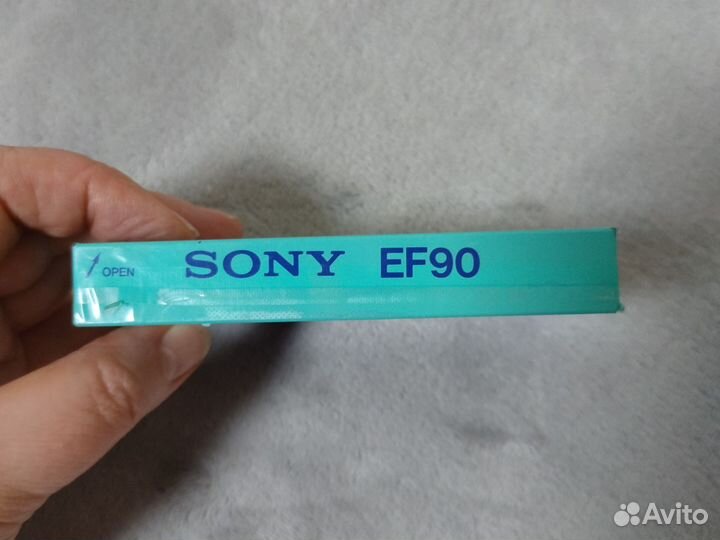 Аудиокассетa Sony EF 90 новая в упаковке