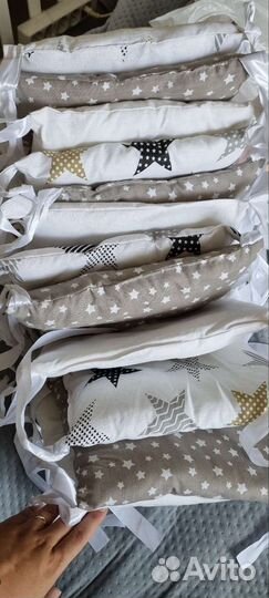 Бортики в кроватку