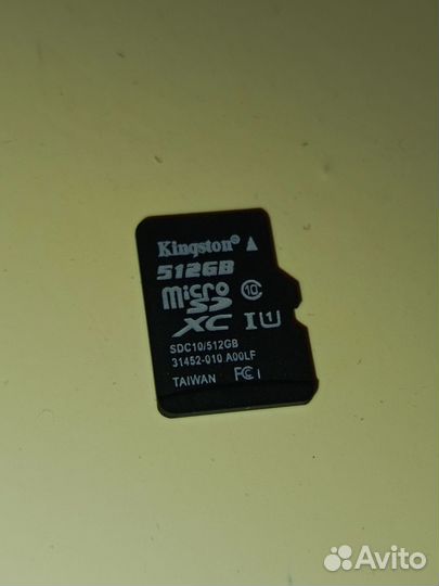 Карты памяти microsd 512gb