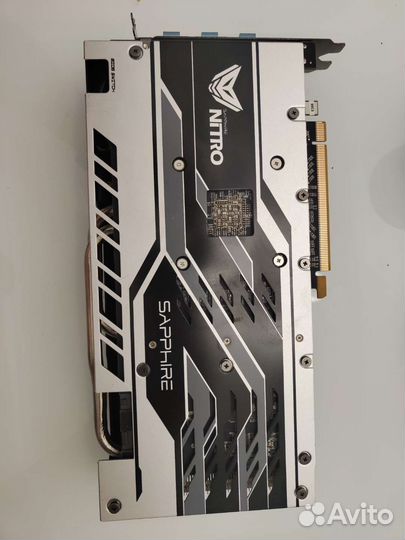Видеокарта rx 580 sapphire nitro+ 8g