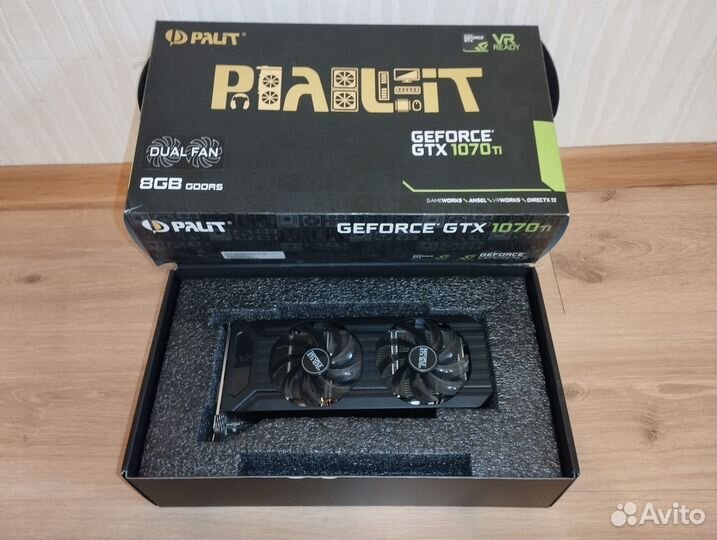 Видеокарта geforce gtx 1070 ti