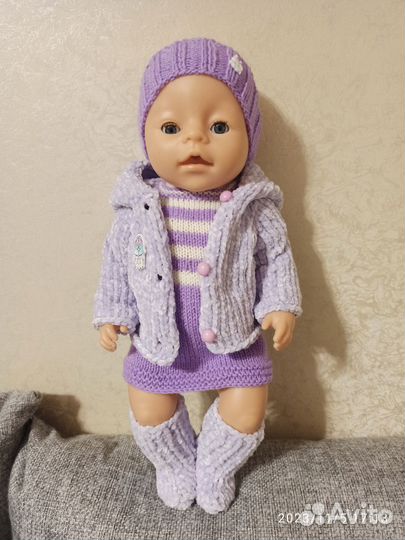 Комплект одежды для кукол Беби бон, 42-45см