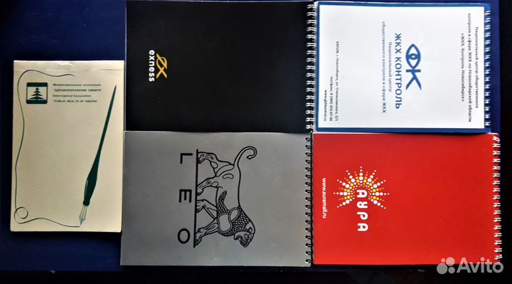 Блокноты 5 шт