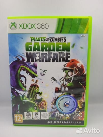 Plants vs Zombies Garden Warfare xbox 360(б/у,англ