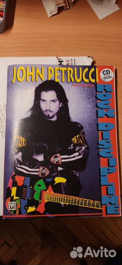 John Petrucci Rock Discipline книга табулатур с CD
