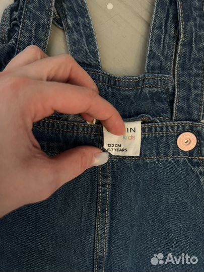 Сарафан джинсовый 122