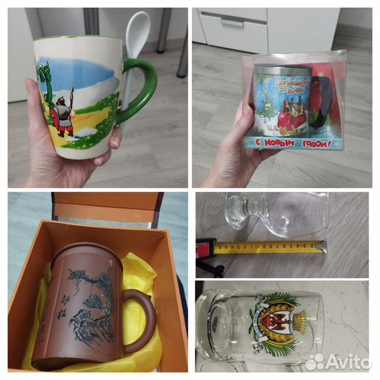 Кружка для пива, бокал для вина