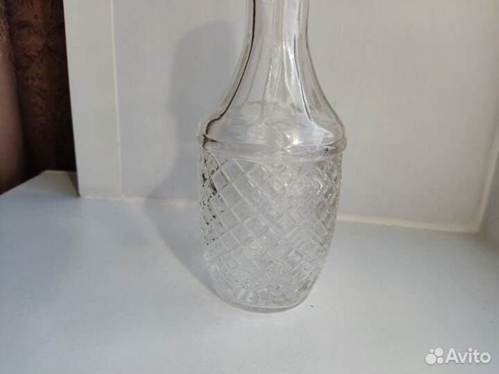Стеклянный графин штоф 0,3 литра