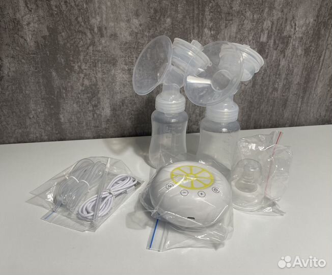 Молокоотсос электрический двойной новый