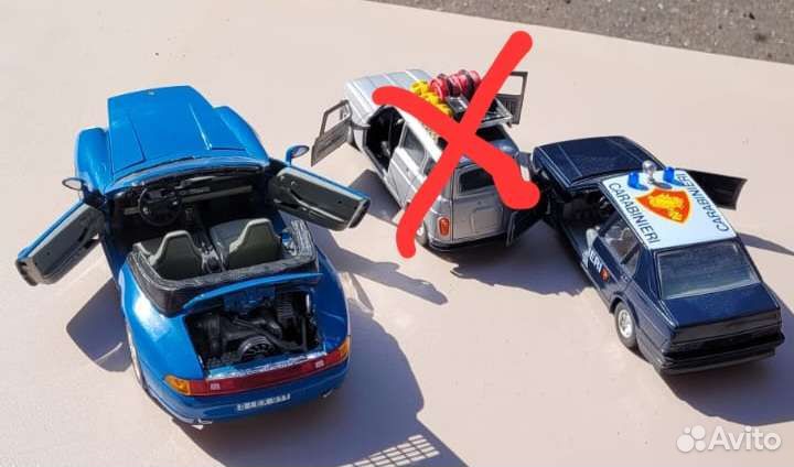 Модели машин Burago