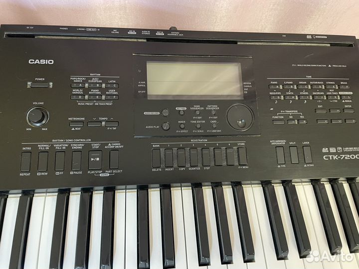 Синтезатор casio ctx7200