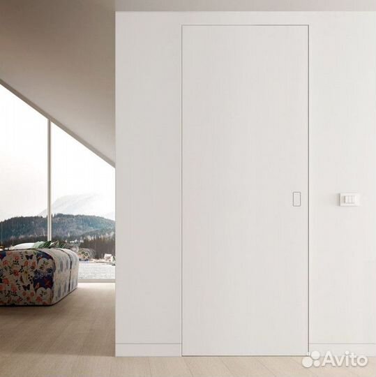 Дверь скрытая, под отделку