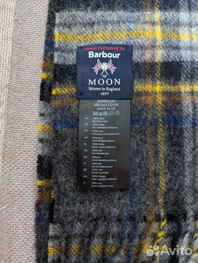 Мужской шарф Barbour. Редкий экземпляр