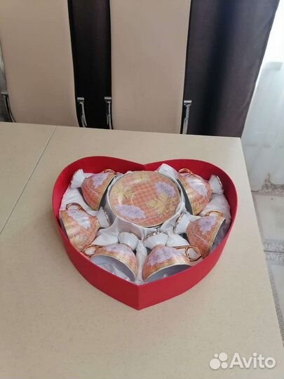 Чайный сервиз керамический