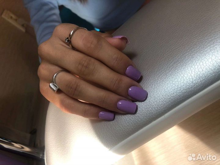 Маникюр с покрытием гель лак