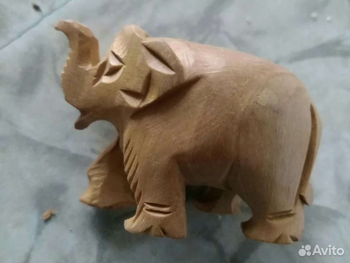 Слоник деревянный, 5см