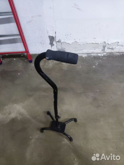 Трость 4-х опорная с повышенной грузоподъёмностью