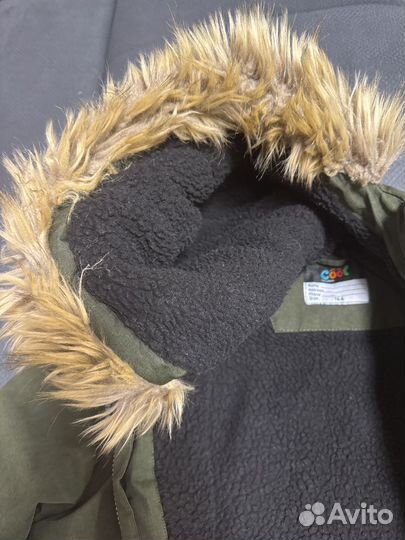 Парка зимняя на подростка 164