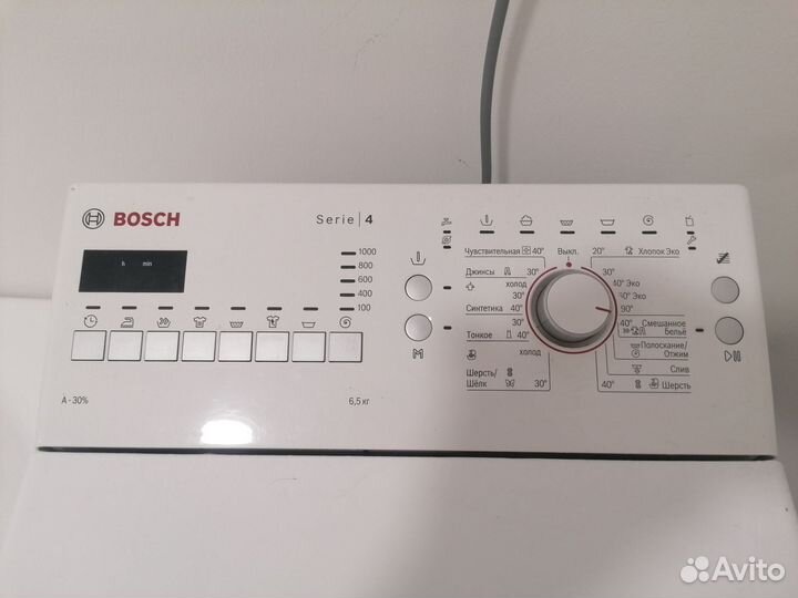 Стиральная машина с вертикальной загрузкой