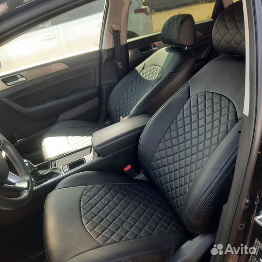 Установка чехлов на автомобили