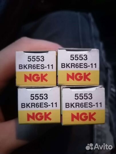Свечи зажигания NGK 5553 bkr6es-11