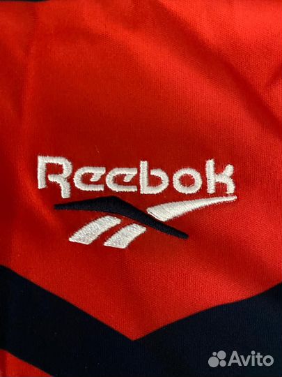 Толстовка лонгслив поло Reebok, размер XXL