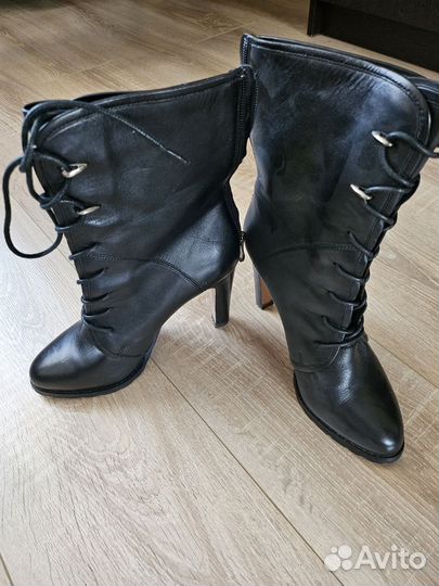 Полусапоги натуральная кожа 38 размер