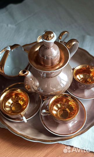 Сервиз кофейный СССР винтаж, Коростень