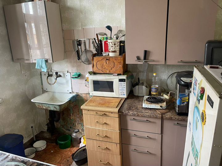 Комната 14,7 м² в 2-к., 2/2 эт.