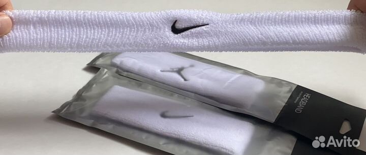 Повязка на голову Nike/Jordan white