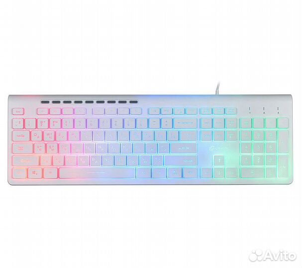 Клавиатура Оклик 490ML, белый