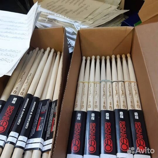 Барабанные палочки Quadrosticks 5В 5А 2В 2В 7A 5А