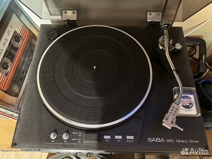 Виниловый проигрыватель saba psp 910