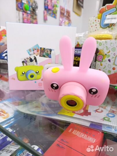 Детский фотоаппарат зайка
