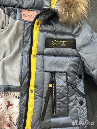 Пальто для девочки 134