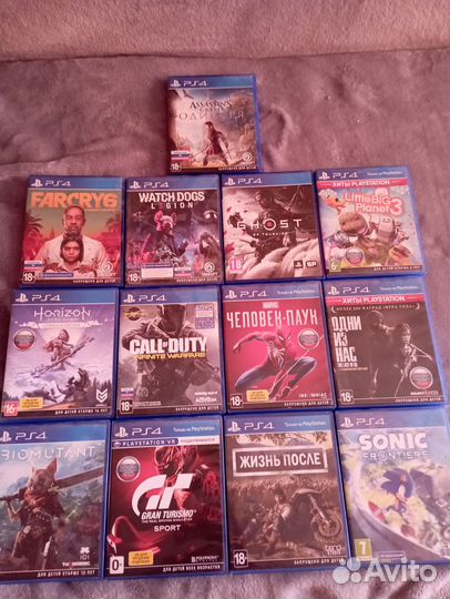Игры для приставок ps4 бу