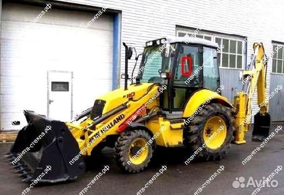 Стекло для экскаватора-погрузчика New Holland LB B