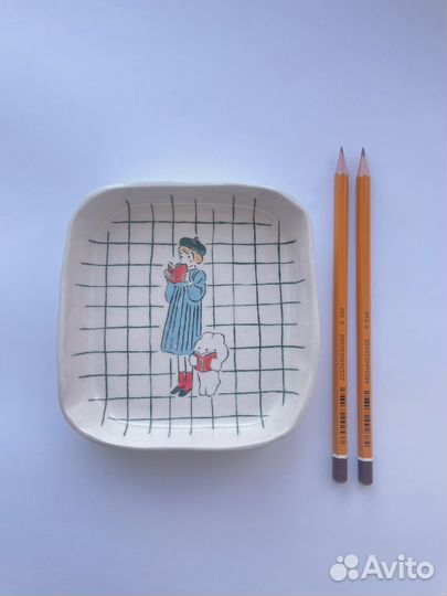 Тарелка керамическая 