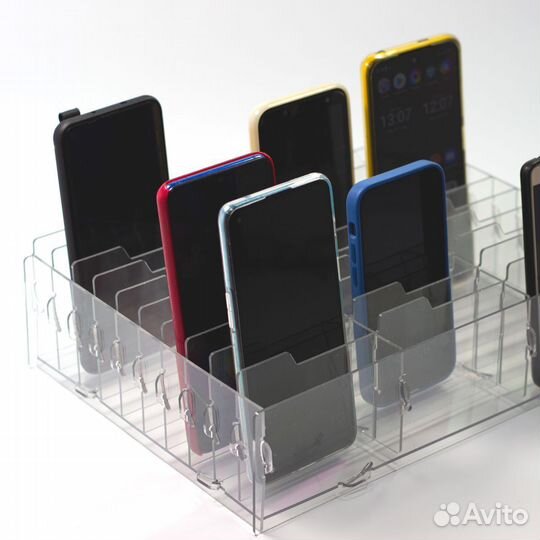 Органайзер для телефонов в школу 30 ячеек пэт 2 мм