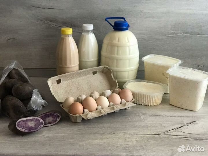 Молоко козье, коровье