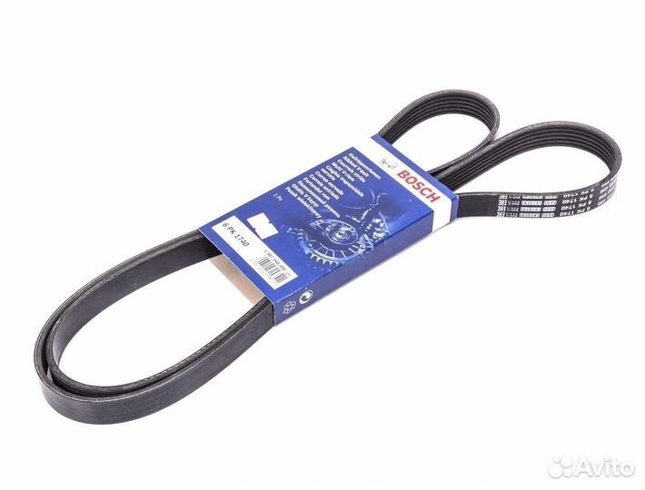 Ремень приводной поликлиновый ручейковый 6pk1740